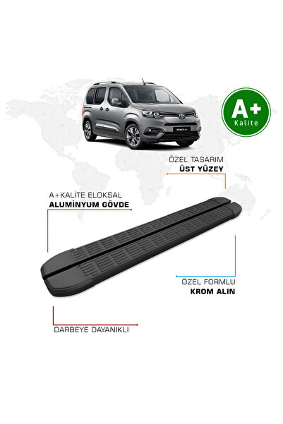 1_org_zoom-14586.jpg Toyota Proace City Yan Basamak Kısa Şasi 2019 Model ve Sonrası S-Line Siyah - Görsel 1