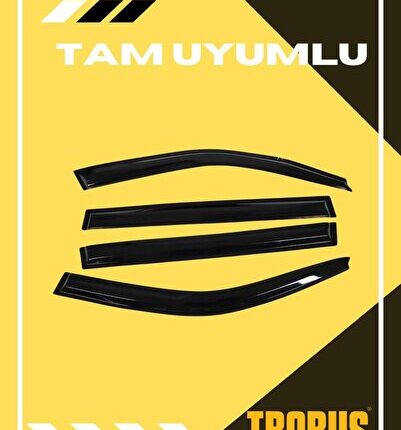 Toyota Proace City Tümü Tam Uyumlu Mügen 2019-2024 Cam Rüzgarlığı 4'lü