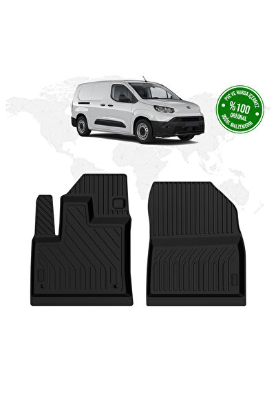 1_org_zoom-14653.jpg Toyota Proace City Panelvan 4D Premium Kokusuz Havuzlu Paspas (Ön 2 Parça) 2024 Model Ve Sonrası - Görsel 1