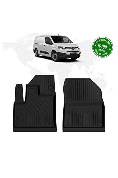 1_org_zoom-14661.jpg Toyota Proace City Panelvan 4D Premium Kokusuz Havuzlu Paspas (Ön 2 Parça) 2019 Model Ve Sonrası - Görsel 1