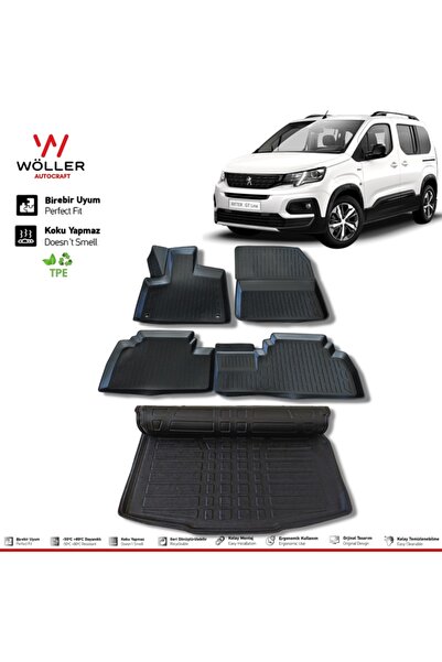 1_org_zoom-14874.jpg Peugeot Rifter Paspas Bagaj Havuzu 2019 Sonrası 3d Havuzlu - Görsel 1