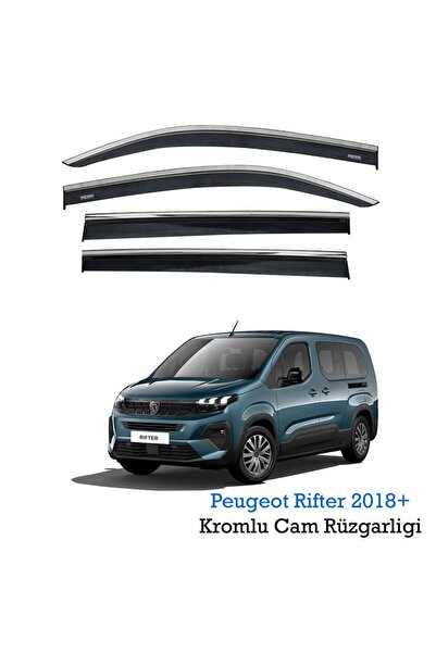 1_org_zoom-14934.jpg Peugeot rifter cam rüzgarlığı kromlu 2019+ - Görsel 1