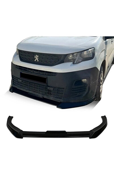 1_org_zoom-14935.jpg Peugeot Rifter Ön Lip Parlak Siyah Plastik Ön Ek Karlık 2018 2019 2020 2021 2022 2023 2024 - Görsel 1