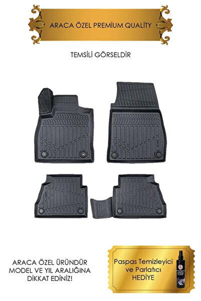1_org_zoom-15031.jpg PEUGEOT RİFTER 2019- Model Araca Özel 4D Havuzlu Paspas Takımı - Görsel 1