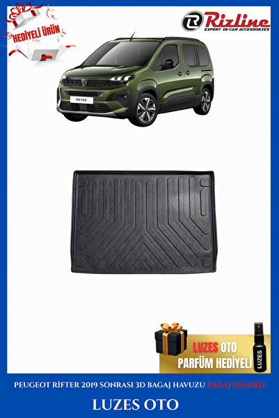 1_org_zoom-15036.jpg Peugeot Rifter 3D Bagaj Havuzu Bagaj Demirli 2020 Model Uyumlu - Görsel 1