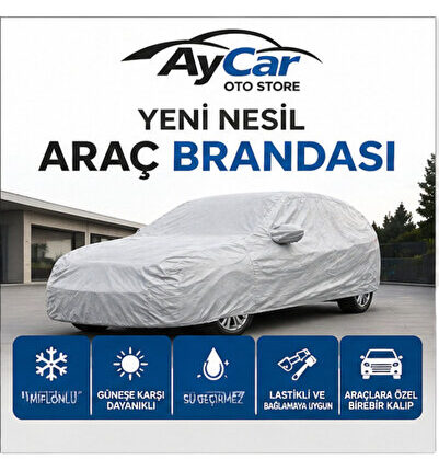 AyCar Iveco Daily Uyumlu Oto Branda Su Geçirmez Miflonlu 4 Mevsim Araç Brandası