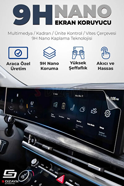 1_org_zoom-15225.jpg S-Dizayn Peugeot Rifter Active / Allure 8 İnç 9H Nano Multimedya Ekran Koruyucu (MAT) 2019-2023 A+ K - Görsel 1