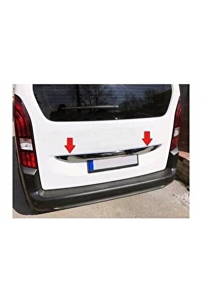 1_org_zoom-15542.jpg Peugeot Rifter Krom Bagaj Çıtası 2019 Ve Üzeri Paslanmaz Çelik - Görsel 1