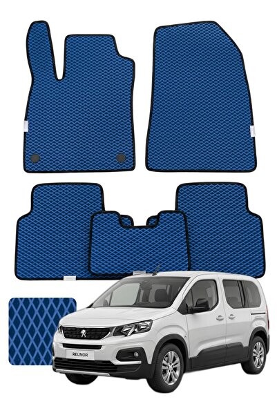 1_org_zoom-16160.jpg Peugeot Rifter 2018 ve sonrası Özelleştirilebilir Premium Eva Oto Paspas Seti - Lacivert - Görsel 1