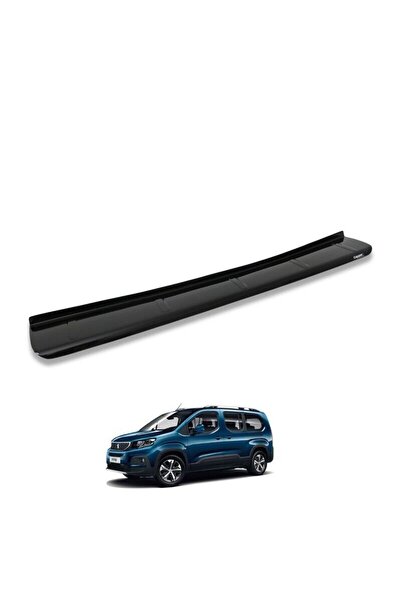 1_org_zoom-16175.jpg Peugeot Rifter 2019 - Uyumlu Yedek Parça Arka Tampon Eşiği Koruma Parlak - Görsel 1
