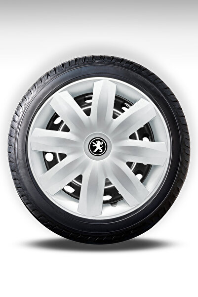 1_org_zoom-16318.jpg Peugeot Araçlar İçin Universal 14" inç 4 Adet 1 Takım Jant Kapağı ( 301 206 207 Rifter …) 009 - Görsel 1