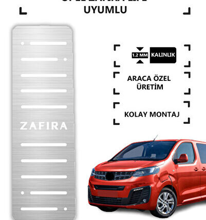 OPEL ZAFIRA LIFE 2020 UZERI Ayak Dinlendirme Pedalı Krom Ayak Dayama Pedalı