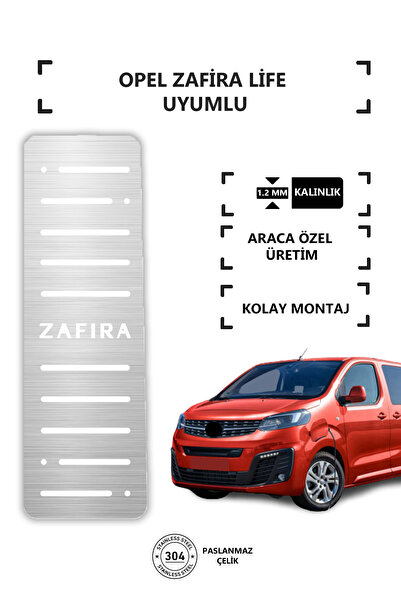 1_org_zoom-16412.jpg OPEL ZAFIRA LIFE 2020 UZERI Ayak Dinlendirme Pedalı Krom Ayak Dayama Pedalı - Görsel 1
