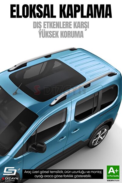 1_org_zoom-17002.jpg S-Dizayn Opel Zafira Life Kısa Şase Aluminyum Gri Tavan Çıtası 2019 Üzeri A+ Kalite OP-ZFL-KS-STV-GR - Görsel 1