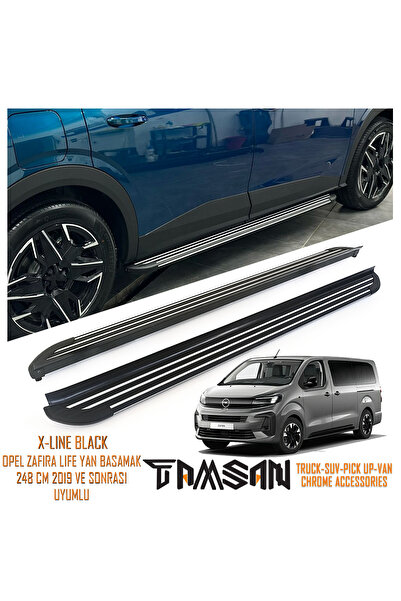 1_org_zoom-17039.jpg OPEL ZAFIRA LIFE X-LINE MODEL YAN BASAMAK SIYAH 248 CM 2019 VE SONRASI UYUMLU - Görsel 1