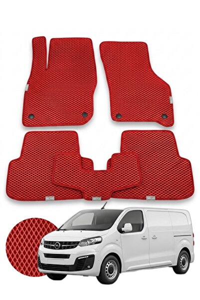 1_org_zoom-17183.jpg Opel Vivaro 2019 ve sonrası Uyumlu Premium Eva Oto Paspas Özelleştirilebilir Kenar Rengi - Kırmızı - Görsel 1