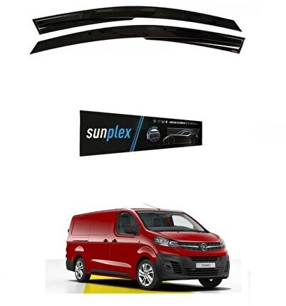 Opel Vivaro 2022 Modeller için Cam Rüzgarlığı Takımı 2'li Set Mügen