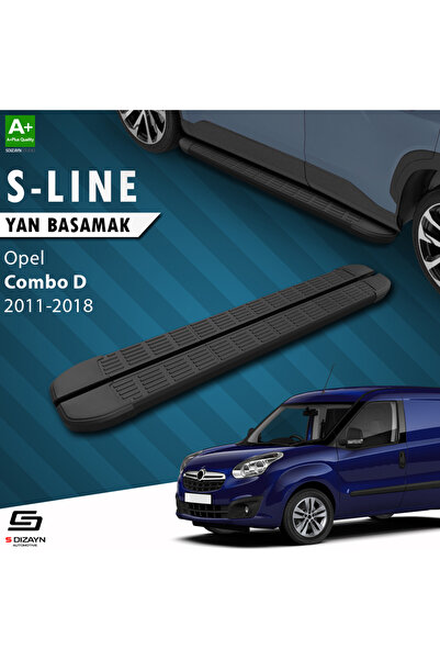 1_org_zoom-17305.jpg Opel Vivaro B Kısa Şase S-Line Siyah Yan Basamak 223 Cm 2015-2018 A+ Kalite OP-VIB-KS-YBS-SL-SA-223 - Görsel 1