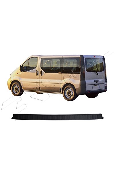 1_org_zoom-17317.jpg Opel Vivaro Uyumlu 2001-2014 Long Abs Arka Tampon Üstü Koruma - Görsel 1