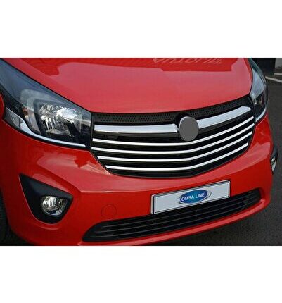 Opel Vivaro Krom Ön Panjur 4 Parça 2014-2018 Arası
