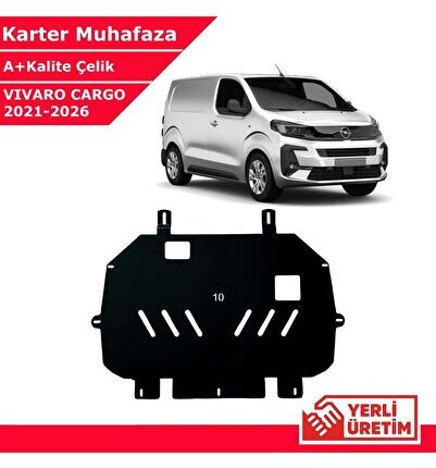 Opel Vivaro Cargo 2000cc 2021-2026 Çelik Karter Muhafaza Çelik Koruma Sacı A+ Kalite Yerli Üretim