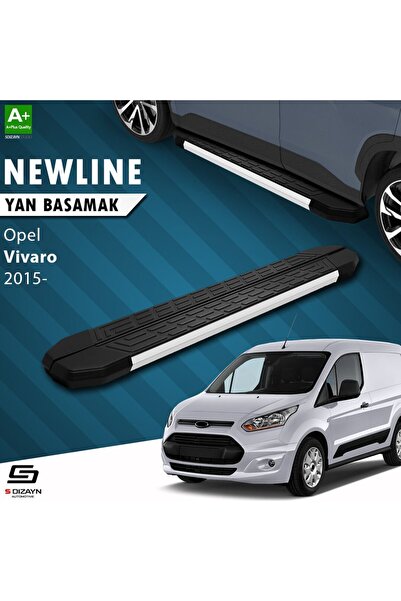 1_org_zoom-17496.jpg S-Dizayn Opel Vivaro B Uzun Şase NewLine Aluminyum Yan Basamak 263 Cm 2015-2018 A+ Kalite - Görsel 1