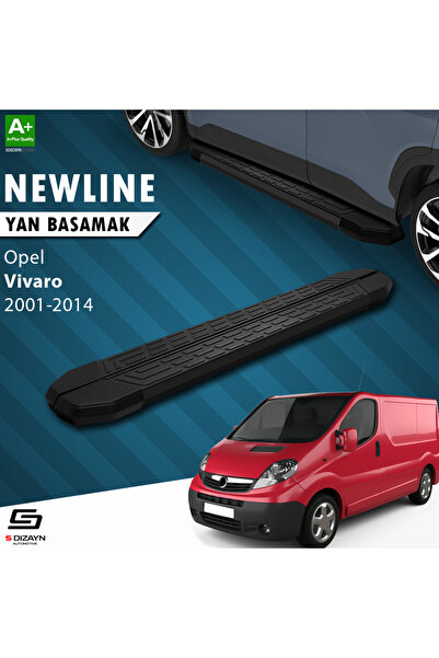 1_org_zoom-17500.jpg S-dizayn Opel Vivaro A Kısa Şase Newline Siyah Yan Basamak 229 Cm 2001-2014 A Kalite - Görsel 1