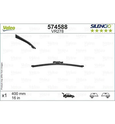 SILECEK SUPURGESI ARKA CAM OPEL VIVARO B / AEROTWIN 400 MM TRAFIC III