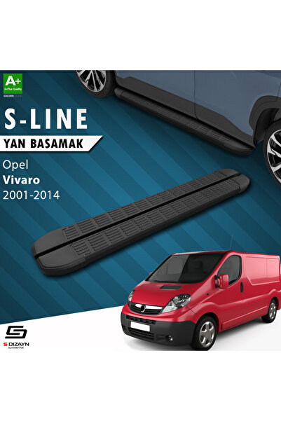 1_org_zoom-17983.jpg Opel Vivaro A Uzun Şase S-Line Siyah Yan Basamak 263 Cm 2001-2014 A+ Kalite OP-VIA-US-YBS-SL-SA-263 - Görsel 1