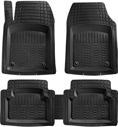 Fiat Scudo Uyumlu Universal Paspas 3D Profesyonel Siyah