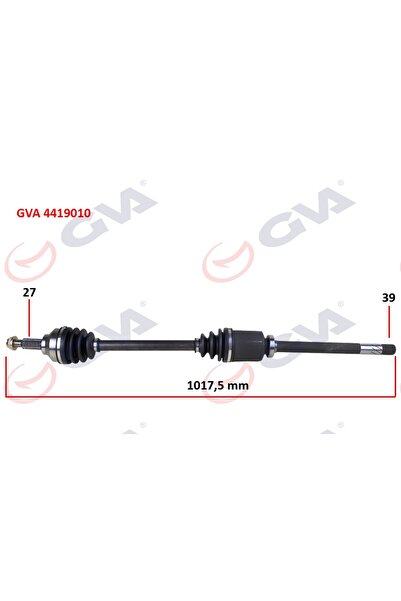 1_org_zoom-18407.jpg Komple Aks Sağ Trafıc Iı-opel Vıvaro 1.9 Dcı 01 1017mm - Görsel 1