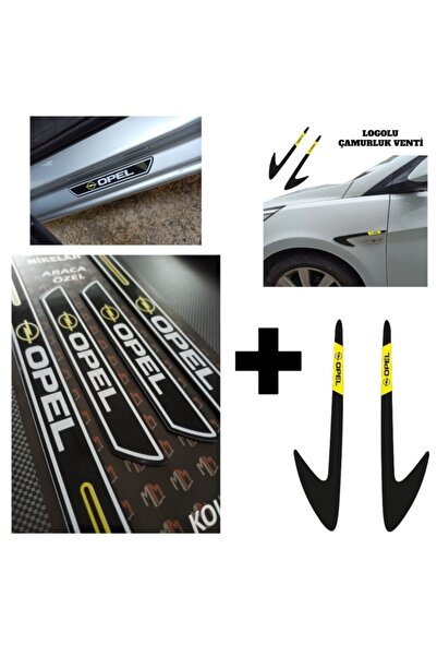 1_org_zoom-18504.jpg Opel Vivaro Uyumlu Kapı Eşiği + Logolu Çamurluk Venti Set - Görsel 1