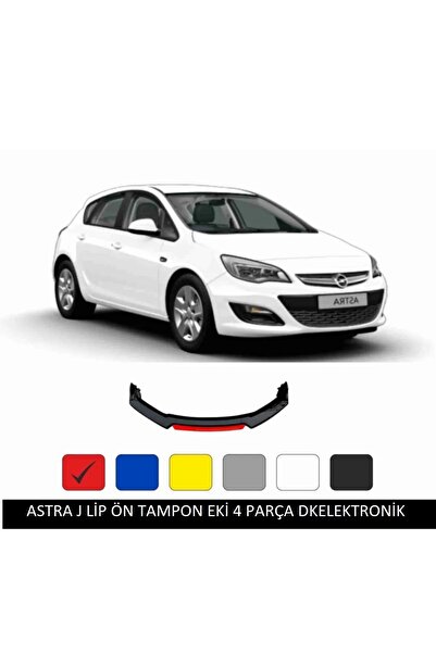 1_org_zoom-18526.jpg Astra J Lip 4 Parça Kırmızı / Tampon Eki - Görsel 1