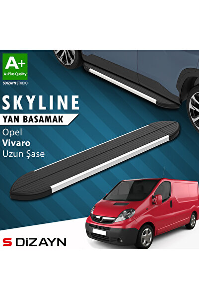 1_org_zoom-18629.jpg Opel Vivaro A Uzun Şase Skyline Aluminyum Yan Basamak 263 Cm 2001-2014 A+ Kalite OP-VIA-US-YBS-SKY-A - Görsel 1