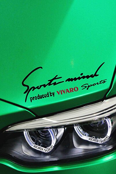 1_org_zoom-18754.jpg Opel Vivaro Sport Mind Far Yazı Sticker Siyah Zemin Kırmızı Şeritli Oto Tasarım Vivaro Yazılı - Görsel 1