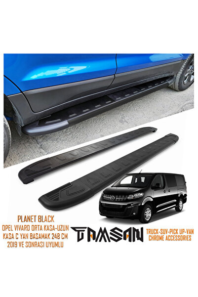 1_org_zoom-18873.jpg OPEL VIVARO KISA KASA C PLANET MODEL YAN BASAMAK SİYAH 213 CM 2019 VE SONRASI UYUMLU - Görsel 1