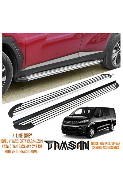 1_org_zoom-19108.jpg OPEL VIVARO ORTA KASA-UZUN KASA C X-LINE MODEL YAN BASAMAK GRI 248 CM 2019 VE SONRASI UYUMLU - Görsel 1