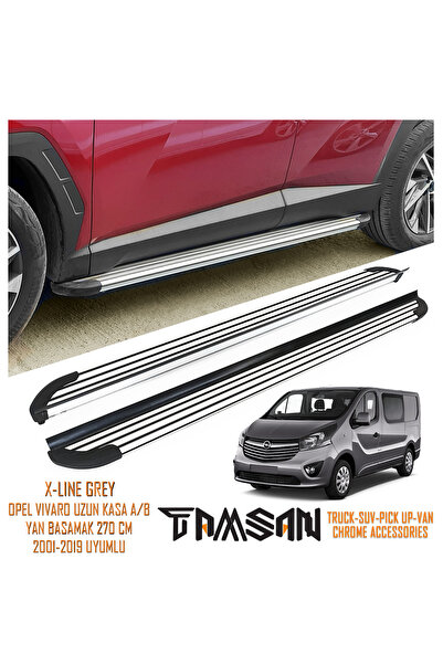 1_org_zoom-19436.jpg OPEL VIVARO KISA KASA A/B X-LINE MODEL YAN BASAMAK GRI 228 CM 2001-2019 UYUMLU - Görsel 1