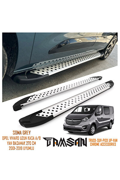 1_org_zoom-19439.jpg OPEL VIVARO KISA KASA A/B SOMA MODEL YAN BASAMAK GRİ 228 CM 2001-2019 UYUMLU - Görsel 1