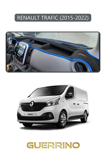 1_org_zoom-19696.jpg RENAULT TRAFIC (2015-2022)TORPİDO KORUMA HALISI GRİ KENAR - Görsel 1