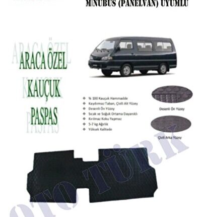 Hyundaı H100 Minibüs Ve Panelvan Kauçuk Paspas Ön