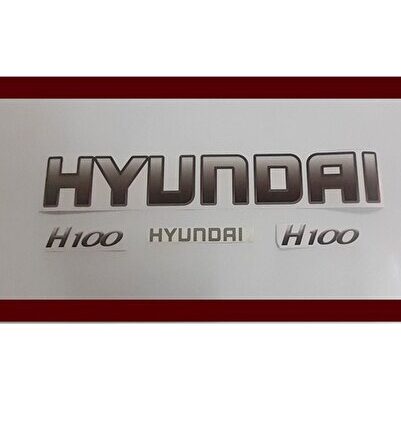 Hyundaı H100 Kasa Etiketi