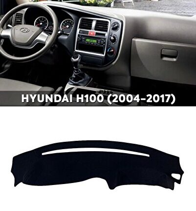 Hyundaı H100 (2004-2017) 3d Torpido Koruma Kılıfı - Ön Göğüs Panel Kaplama - Siyah Şerit