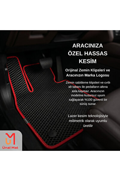 1_org_zoom-21415.jpg Hyundai H100 1993 ve sonrası Uyumlu Premium Eva Oto Paspas Özelleştirilebilir Kenar Rengi - Kahverengi - Görsel 1