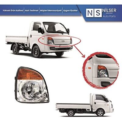 Nilser Hyundai H100 Ön Sağ-Sol Far Takımı Manuel 2004-2012
