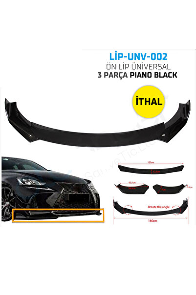 1_org_zoom-22520.jpg Hyundai H-1 Uyumlu Batman 3 Parça Piano Black Tampon Eki İthal Ön Lip - Görsel 1