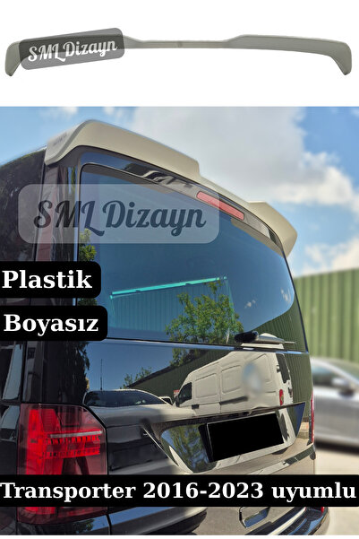 1_org_zoom-2290.jpg Transporter T6 Spoiler Spoyler 2016-2023 BOYASIZ Plastik Transporter T6 Yarasa-Spoiler-Spoyler-Çıta - Görsel 1
