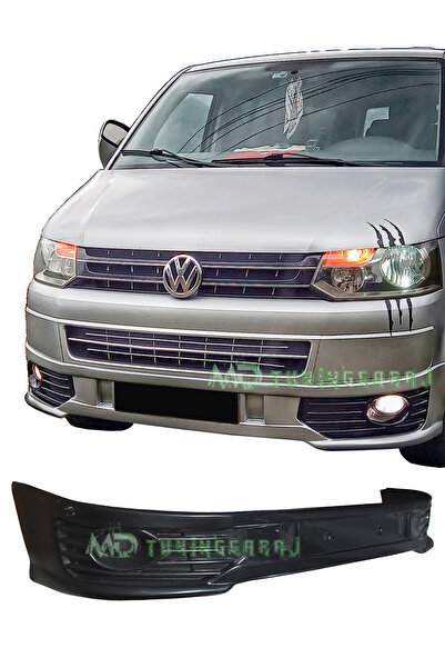1_org_zoom-2307.jpg Volkswagen Transporter T5 2010-2016 Makyajlı Kasa Uyumlu Boyasız Plastik Ön Tampon Eki - Görsel 1