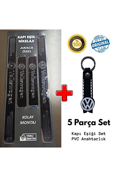 1_org_zoom-2397.jpg Volkswagen Transporter ile Uyumlu Kapı Eşiği ve Kauçuk Anahtarlık Set - Görsel 1
