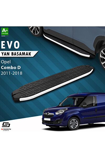1_org_zoom-24181.jpg S-Dizayn Opel Combo D Evo Aluminyum Yan Basamak 193 Cm 2011-2018 A+ Kalite - Görsel 1
